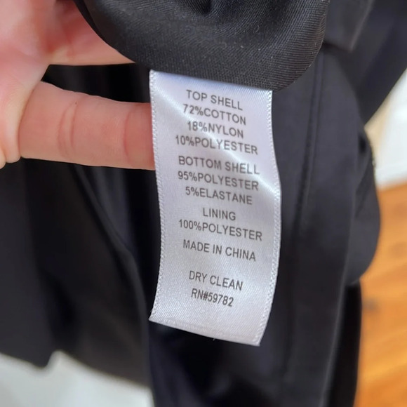 Adrianna Papell Womens Black Lace Ruched Party Cocktail Dress - Picture 6 of 6